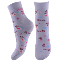 Шкарпетки дитячі махрові  р.20,22  (рис.1021)